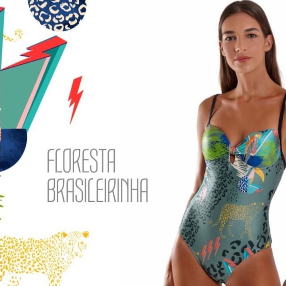 One Piece swimsuit. Brazilian brand BlueMan Rio. Size small